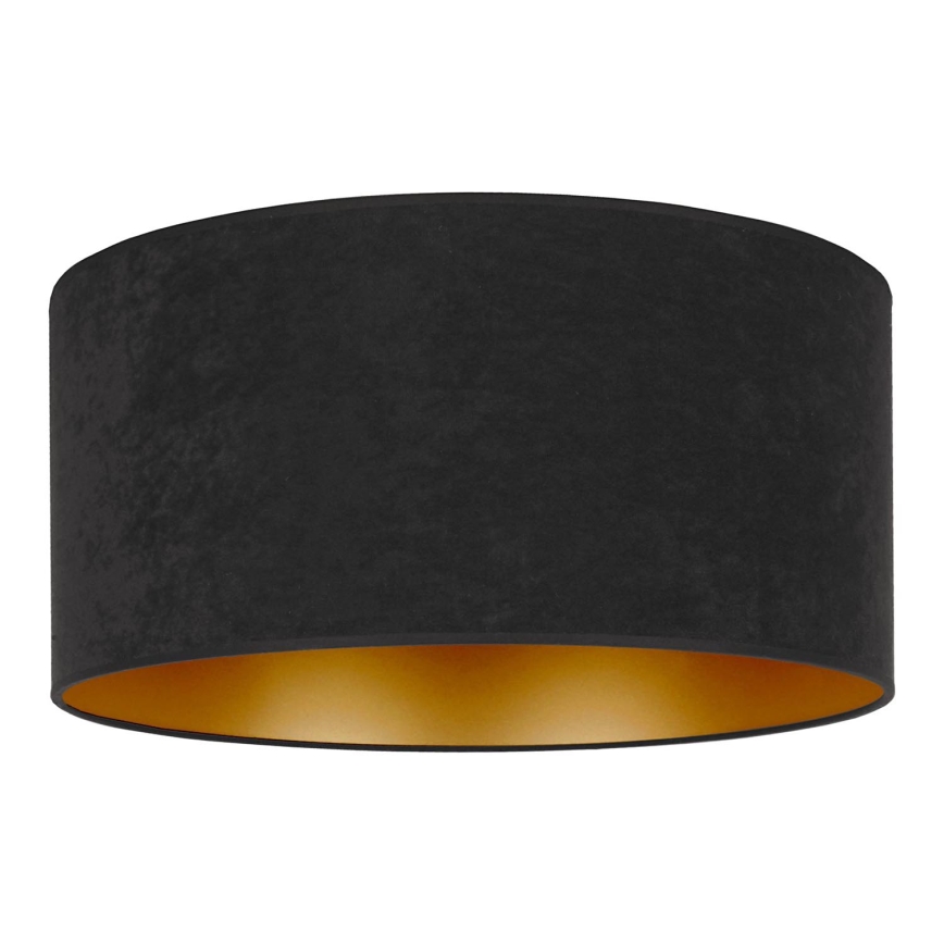 Duolla - Lampa sufitowa ROLLER 3xE27/15W/230V śr. 60 cm czarna/złota