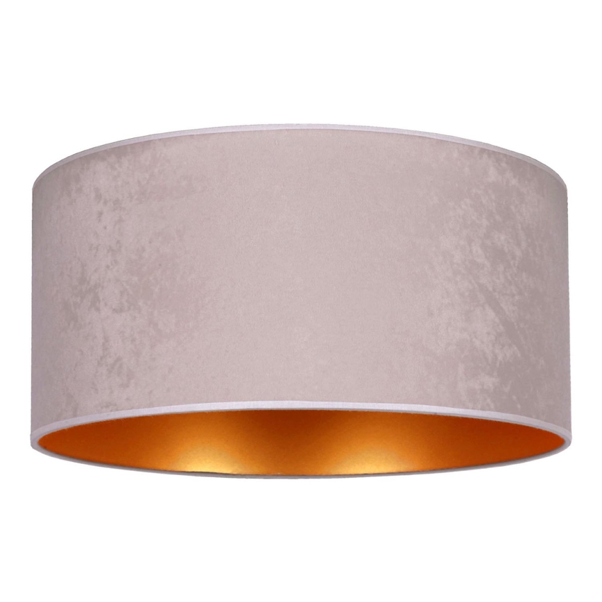 Duolla - Lampa sufitowa ROLLER 3xE27/15W/230V śr. 60 cm szary/złoty