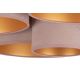Duolla - Lampa sufitowa ROLLER PENTO 5xE27/60W/230V brązowe