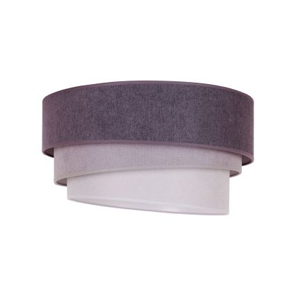 Duolla - Lampa sufitowa TRIO 1xE27/15W/230V śr. 45 cm antracyt/szary/biały