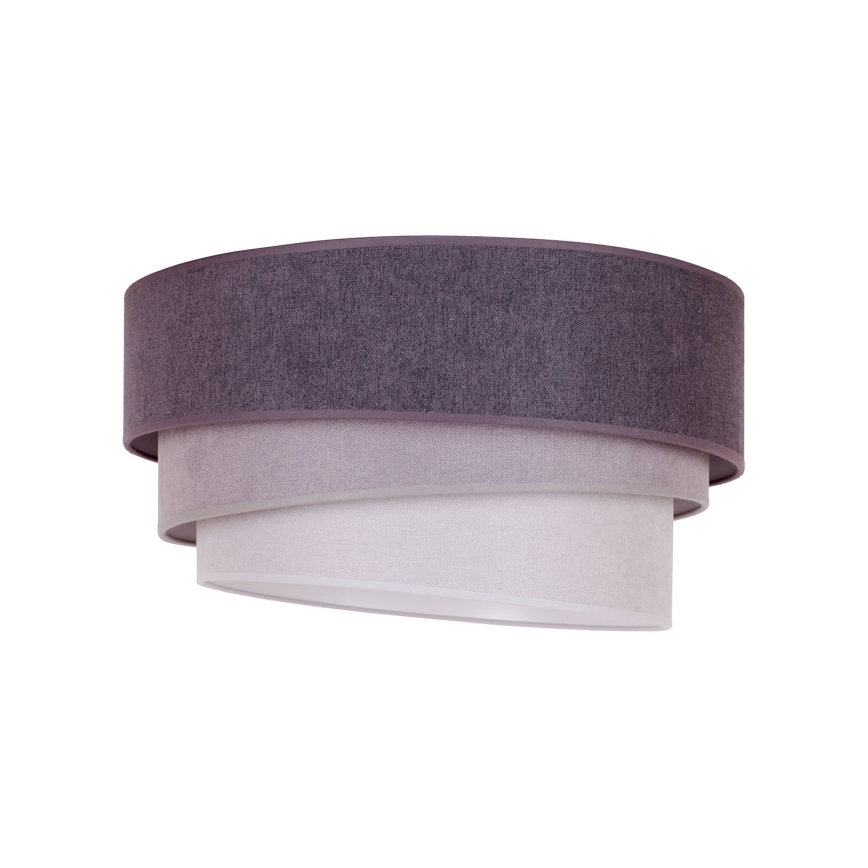 Duolla - Lampa sufitowa TRIO 1xE27/15W/230V śr. 45 cm antracyt/szary/biały