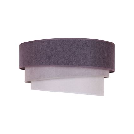 Duolla - Lampa sufitowa TRIO 1xE27/15W/230V śr. 45 cm antracyt/szary/biały