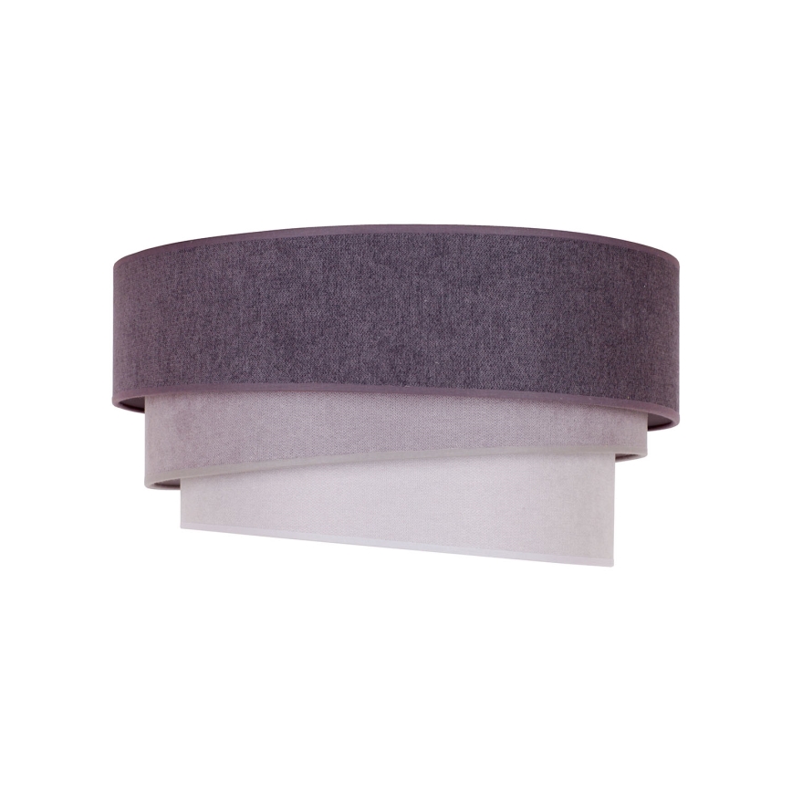 Duolla - Lampa sufitowa TRIO 1xE27/15W/230V śr. 45 cm antracyt/szary/biały