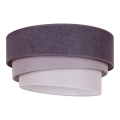 Duolla - Lampa sufitowa TRIO 1xE27/15W/230V śr. 45 cm antracyt/szary/biały