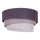 Duolla - Lampa sufitowa TRIO 1xE27/15W/230V śr. 45 cm antracyt/szary/biały