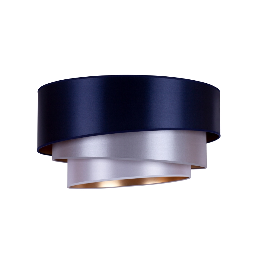 Duolla - Lampa sufitowa TRIO 1xE27/15W/230V śr. 45 cm niebieski/srebrny/miedź