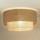 Duolla - Lampa sufitowa YUTE BOHO 1xE27/15W/230V śr. 45 cm brązowa/kremowa