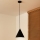 Duolla - Lampa wisząca na lince IRONLINE 1xG9/3W/230V Ø 25 cm czarna