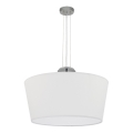Duolla - Lampa wisząca na linkach OPERA 3xE14/40W/230V śr. 55 cm biała