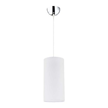Duolla - Lampa wisząca na linkę CIGAR 1xE27/40W/230V śr. 15 cm biała