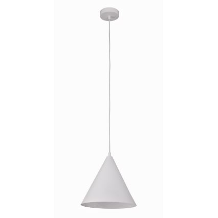 Duolla - Lampa wisząca na przewodzie IRONLINE 1xG9/3W/230V śr. 25 cm biała