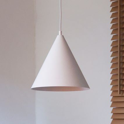 Duolla - Lampa wisząca na przewodzie IRONLINE 1xG9/3W/230V śr. 25 cm biała