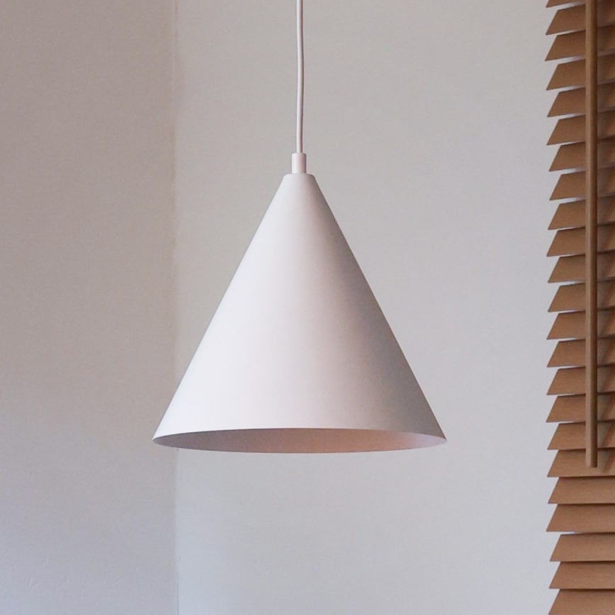 Duolla - Lampa wisząca na przewodzie IRONLINE 1xG9/3W/230V śr. 25 cm biała