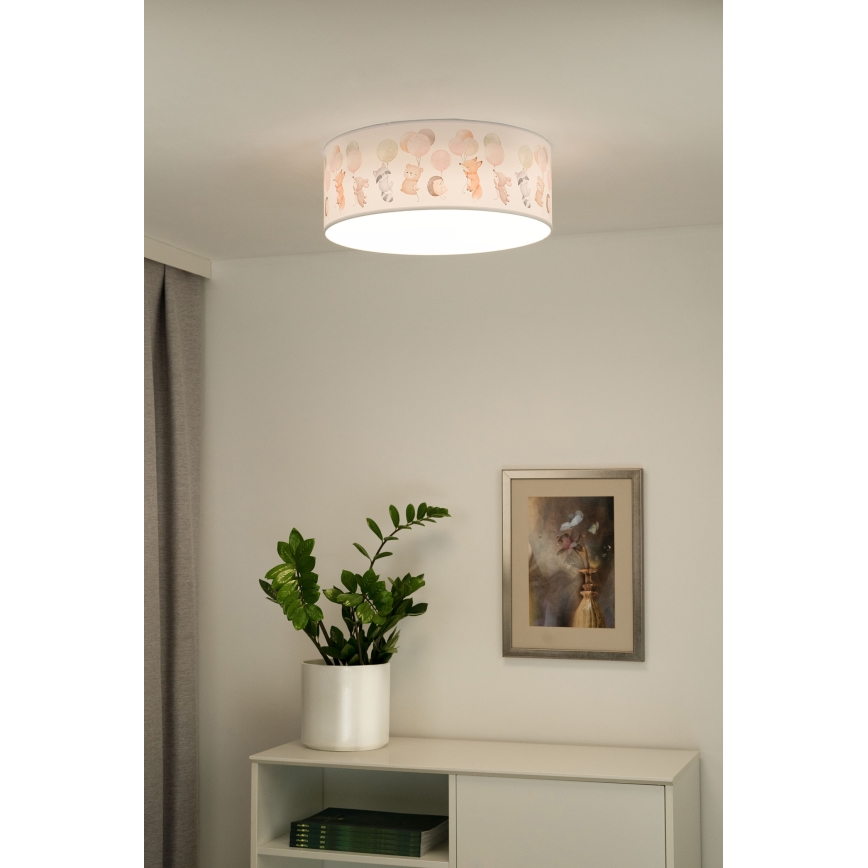 Duolla - Dziecięca lampa sufitowa LED CORTINA LED/26W/230V śr. 40 cm 4000K