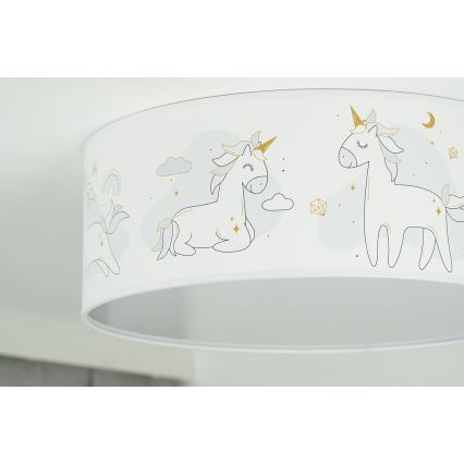 Duolla - Dziecięca lampa sufitowa LED CORTINA LED/26W/230V śr. 40 cm 4000K