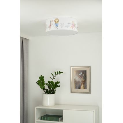 Duolla - Dziecięca lampa sufitowa LED CORTINA LED/26W/230V śr. 40 cm 4000K