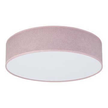 Duolla - LED Lampa sufitowa CORTINA LED/26W/230V śr. 30 cm 4000K różowa