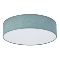 Duolla - LED Lampa sufitowa CORTINA LED/26W/230V śr. 30 cm 4000K turkusowa