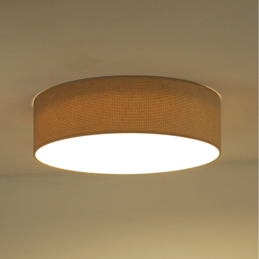 Duolla - LED Plafon CORTINA LED/26W/230V śr. 30 cm 4000K beżowy