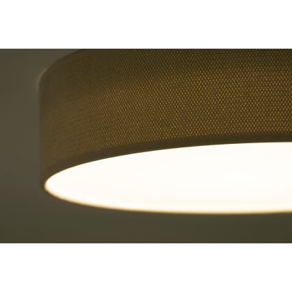 Duolla - LED Plafon CORTINA LED/26W/230V śr. 30 cm 4000K beżowy