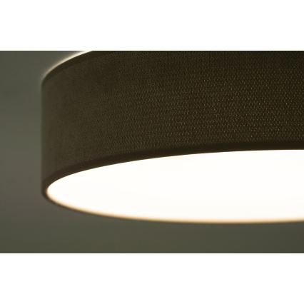 Duolla - LED Plafon CORTINA LED/26W/230V śr. 30 cm 4000K brązowy
