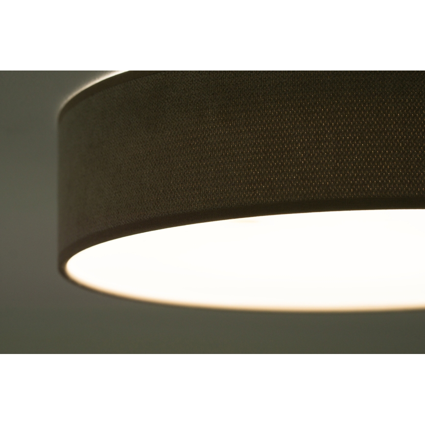 Duolla - LED Plafon CORTINA LED/26W/230V śr. 30 cm 4000K brązowy