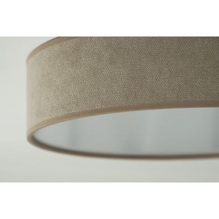 Duolla - LED Plafon CORTINA LED/26W/230V śr. 30 cm 4000K brązowy