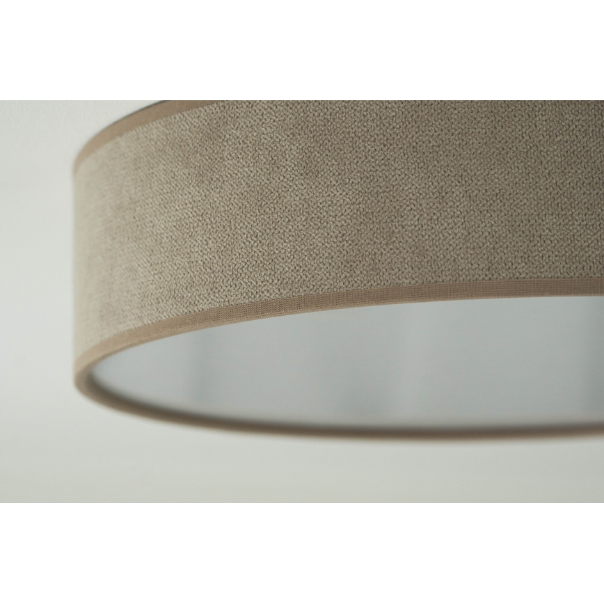 Duolla - LED Plafon CORTINA LED/26W/230V śr. 30 cm 4000K brązowy