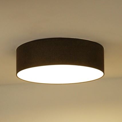 Duolla - LED Plafon CORTINA LED/26W/230V śr. 30 cm 4000K brązowy