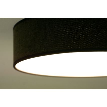 Duolla - LED Plafon CORTINA LED/26W/230V śr. 30 cm 4000K brązowy