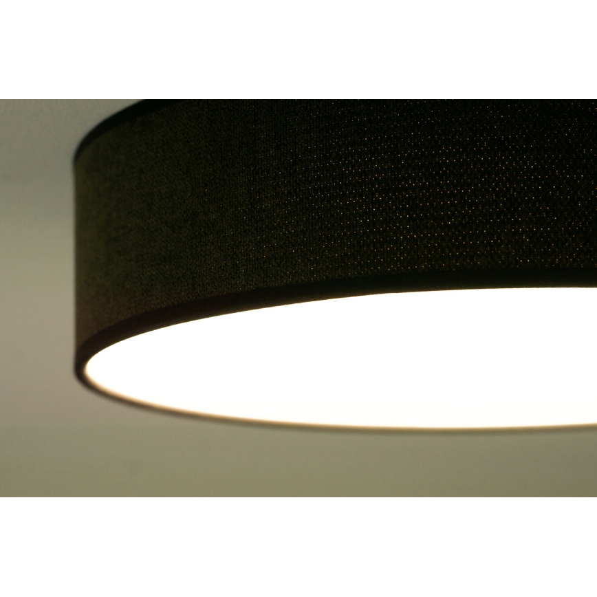 Duolla - LED Plafon CORTINA LED/26W/230V śr. 30 cm 4000K brązowy
