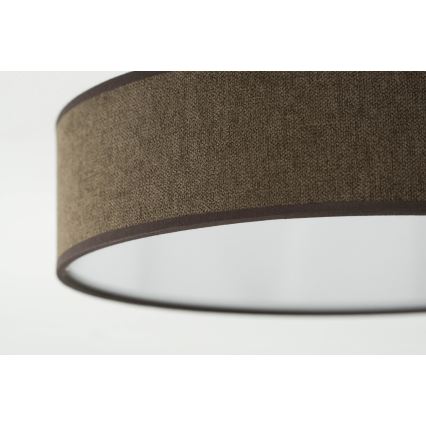 Duolla - LED Plafon CORTINA LED/26W/230V śr. 30 cm 4000K brązowy