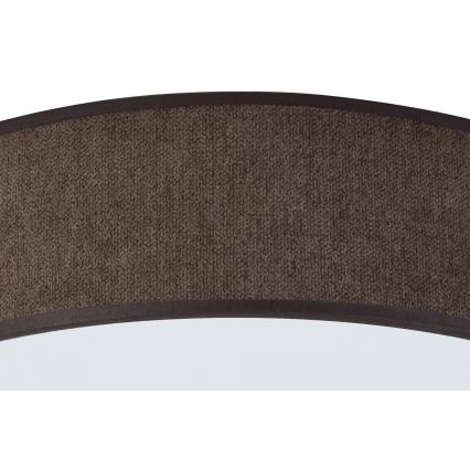 Duolla - LED Plafon CORTINA LED/26W/230V śr. 30 cm 4000K brązowy