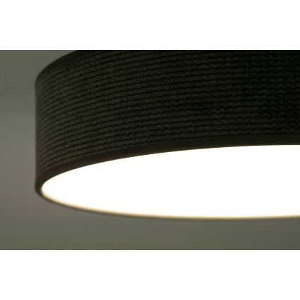 Duolla - LED Plafon CORTINA LED/26W/230V śr. 30 cm 4000K brązowy