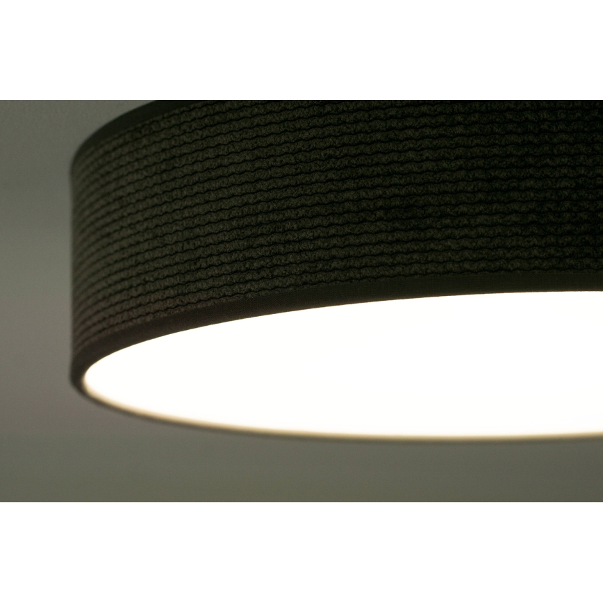 Duolla - LED Plafon CORTINA LED/26W/230V śr. 30 cm 4000K brązowy
