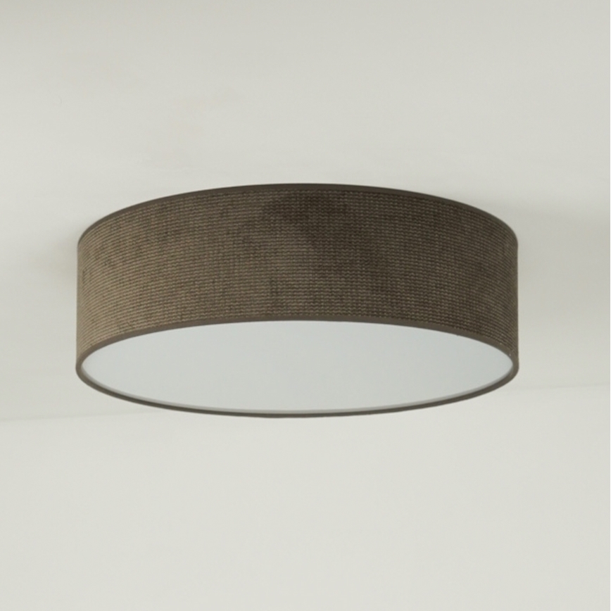 Duolla - LED Plafon CORTINA LED/26W/230V śr. 30 cm 4000K brązowy