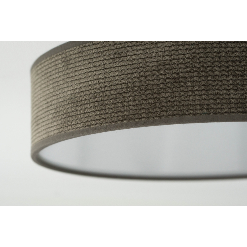 Duolla - LED Plafon CORTINA LED/26W/230V śr. 30 cm 4000K brązowy