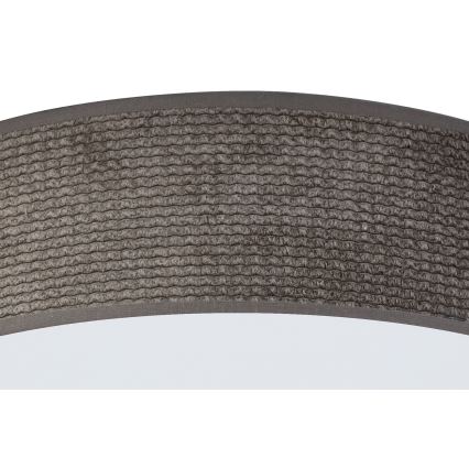 Duolla - LED Plafon CORTINA LED/26W/230V śr. 30 cm 4000K brązowy