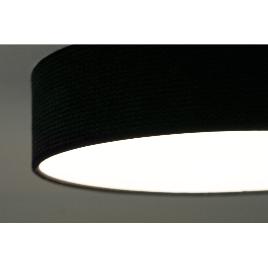 Duolla - LED Plafon CORTINA LED/26W/230V śr. 30 cm 4000K czarny