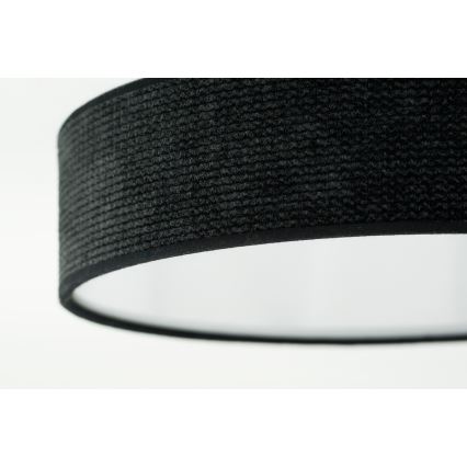 Duolla - LED Plafon CORTINA LED/26W/230V śr. 30 cm 4000K czarny