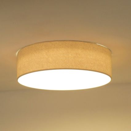 Duolla - LED Plafon CORTINA LED/26W/230V śr. 30 cm 4000K kremowy