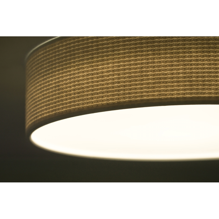Duolla - LED Plafon CORTINA LED/26W/230V śr. 30 cm 4000K kremowy