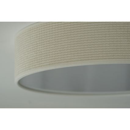 Duolla - LED Plafon CORTINA LED/26W/230V śr. 30 cm 4000K kremowy