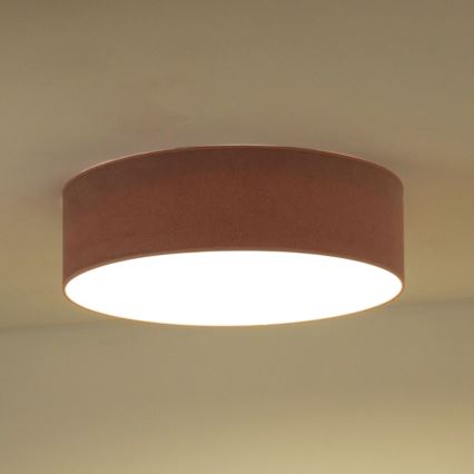 Duolla - LED Plafon CORTINA LED/26W/230V śr. 30 cm 4000K różowy