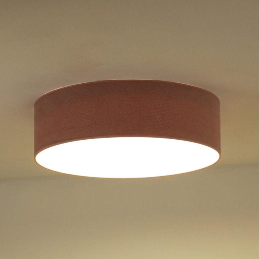 Duolla - LED Plafon CORTINA LED/26W/230V śr. 30 cm 4000K różowy