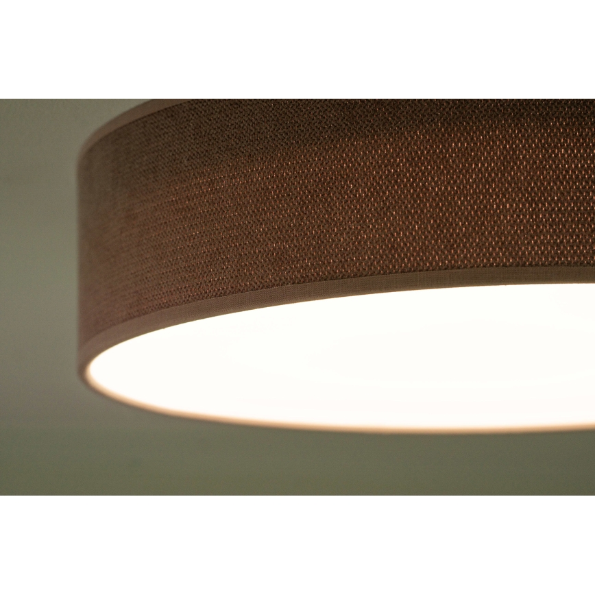 Duolla - LED Plafon CORTINA LED/26W/230V śr. 30 cm 4000K różowy