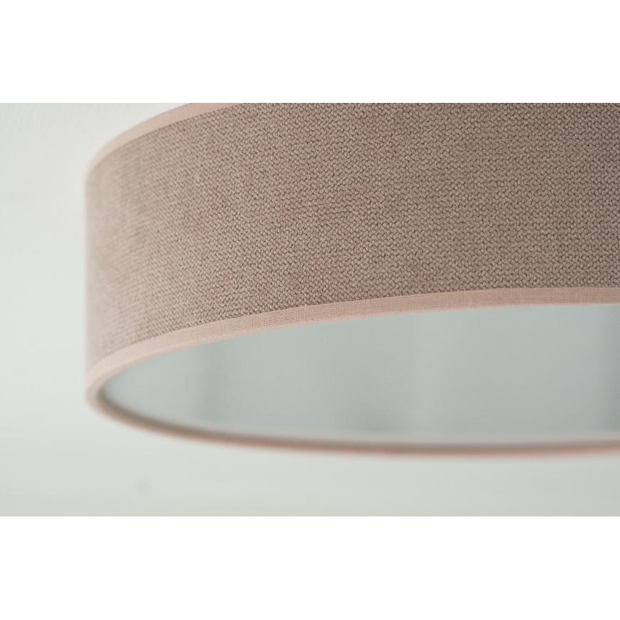 Duolla - LED Plafon CORTINA LED/26W/230V śr. 30 cm 4000K różowy
