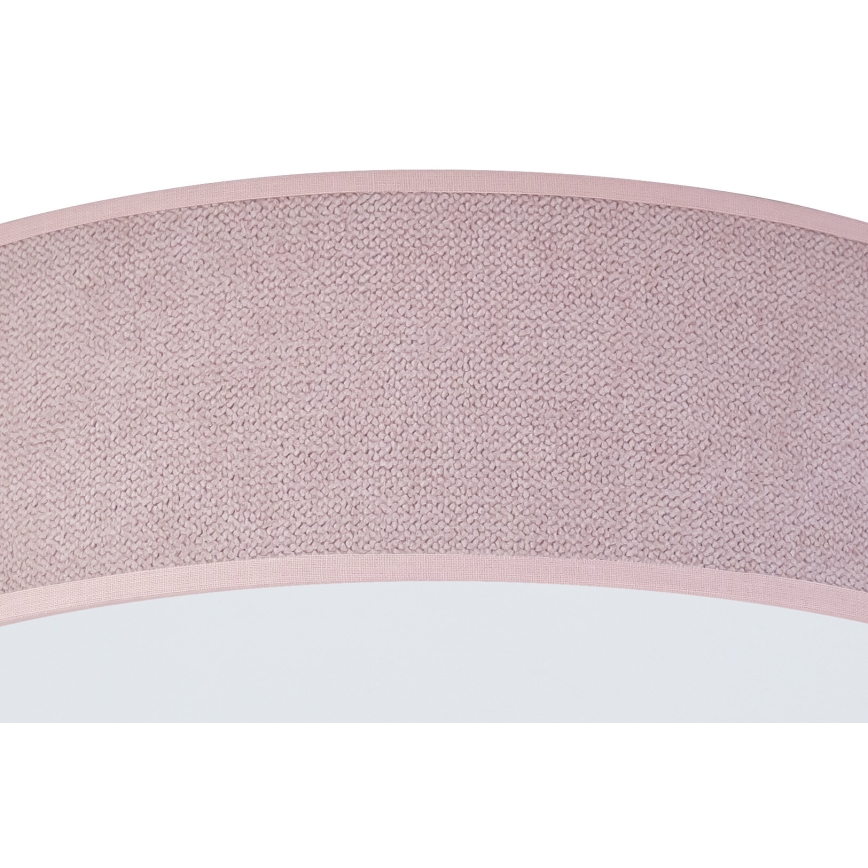 Duolla - LED Plafon CORTINA LED/26W/230V śr. 30 cm 4000K różowy