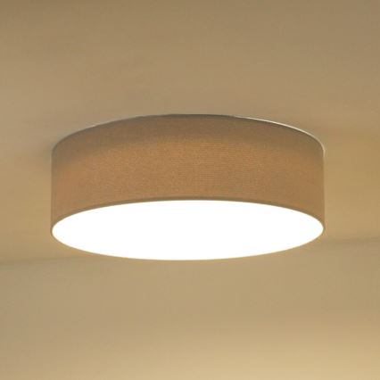 Duolla - LED Plafon CORTINA LED/26W/230V śr. 30 cm 4000K szary