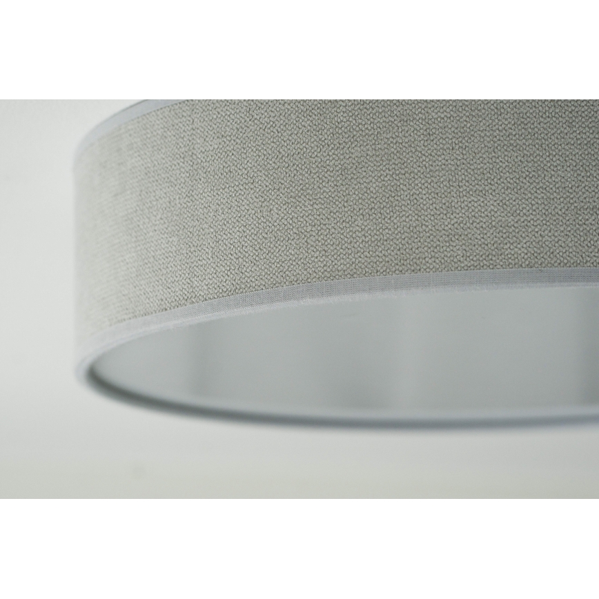 Duolla - LED Plafon CORTINA LED/26W/230V śr. 30 cm 4000K szary